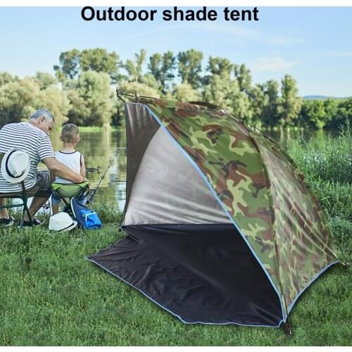 Outdoor Beach Sunshade Tent Easy Set Up Folding UV-resistant Fishing Rainproof Sun Shelter Tent Dropshipping