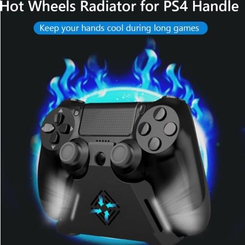 Portable USB Gamepad Cooler Radiator System Cooling Fan Gamepad Holder Stand Heat Sink for PS4 Wireless Game Controller Handle