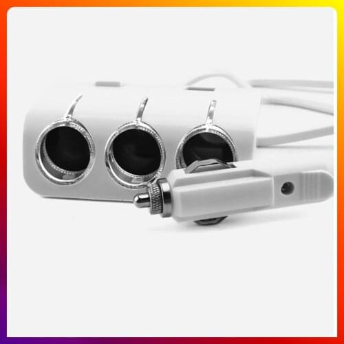Cigarette lighter with switch one for three