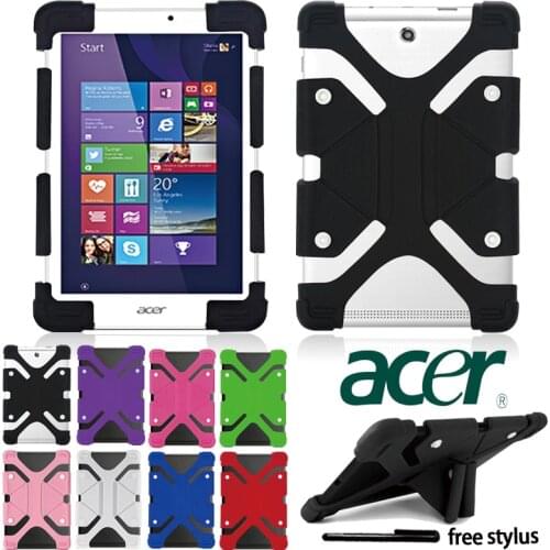 Shockproof Silicone Stand Cover Case for Acer Iconia A3-A10 /One 10/Tab 10/Tab A700 10.1 Inch Tablet Soft Protective Shell