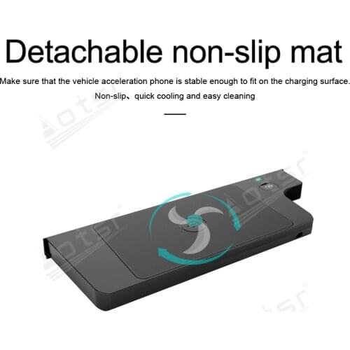 QI Wireless Quickly Fast Charge Special On-Board Charge Phone Panel Android For Honda Crider 2019 Non-slip Car Accessories Navi