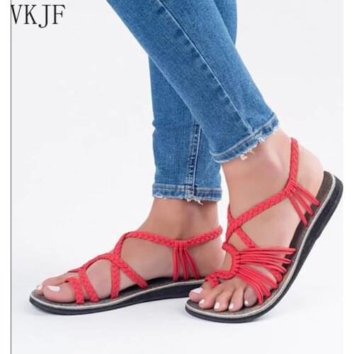 Casual Sandals Women 2021 Open Toe Women Sandals Soft Stitching Ladies Sandals Narrow Band Shoes Slip on Female Beach Sandalias