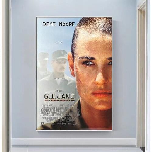 V0496 G.I. Jane Vintage Classic Movie Wall Silk Cloth HD Poster Art Home Decoration Gift