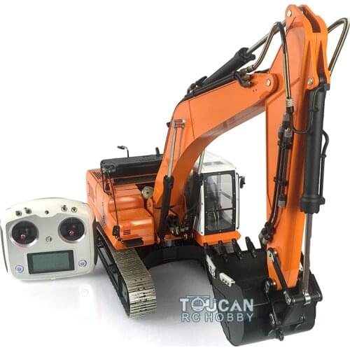 RC 1/14 LESU Komatsu PC360 Metal Hydraulic Excavator Tracks Radio Painted Model THZH0899-SMT3