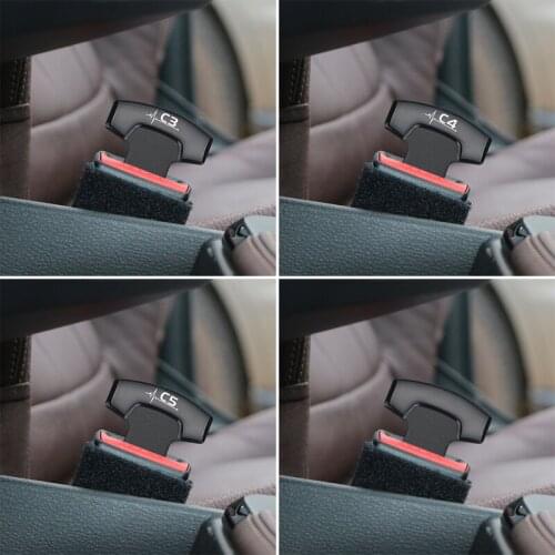 1pcs Car Belt Buckles Safty Belt Alarm Canceler Stopper for Citroen C3 C3-XR C4 C5 Accessories Car Styling