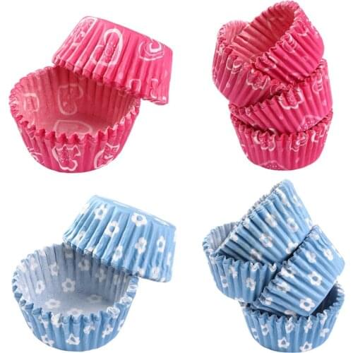 100Pcs/Lot Wedding Muffin Paper Cupcake Liner Cake Cup Baking Mold Case Holder Wrapper Decorating Tool