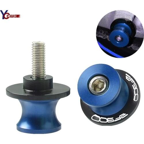 8mm Motorcycle CNC Swingarm Sliders Spools Paddock Stand Bobbins Swing Arm For Suzuki RF900 RF 900 RF-900 1994 1995 1996 1997