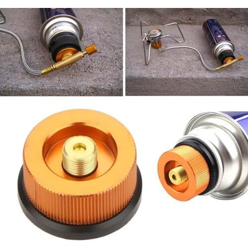 Outdoor Camping Stove Conversion Adapter Split Type Oven Connector Cartridge Gas Filling Tank Adapter Gas Cylinder Adapter New