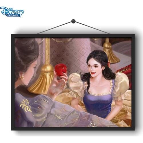 Disney 5D DIY Diamond Painting Princess Incarnation Barbie Series Diamond Embroidery Exclusive Handicraft Home Decoration