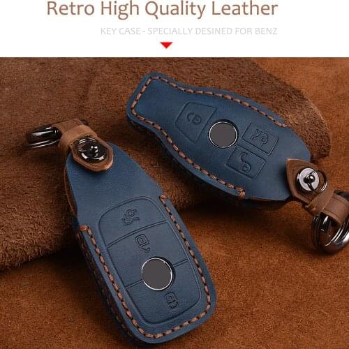 Auto Part Car key case wallet shell bag 3 Buttons For Mercedes benz CLS CLA GLA GLK SLK AMG A B C E S class Remote Smart House