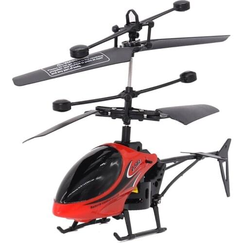 Remote Eletric Flying Helicopter Flashing Lights Hand Controlled Aircraft Outdoor Toys for Children Gifts SP99