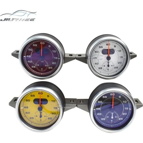 For Porsche Panamera 2010-2016 Dashboard Interior Compass Time Electronic Instrument Clock Car Stopwatch