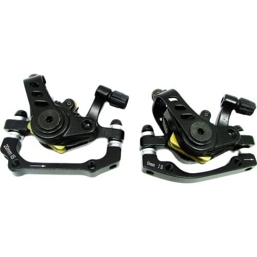 MTB Road bike Mechanical Disc Brake Bicycle Brake Caliper Caliper Aluminum Alloy F160 R160 Double Brake Bike Parts Accessories