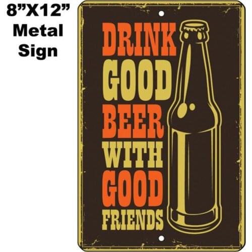 8"x12" METAL SIGN - Beer #11 Vintage Looking Craft Game Room Bar Man Cave Gift