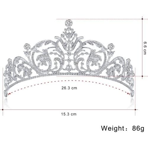 Fashion shiny Corona decorazione di cerimonia nuziale della farfalla bouquet da sposa DIY accessori rhinestone crown princess