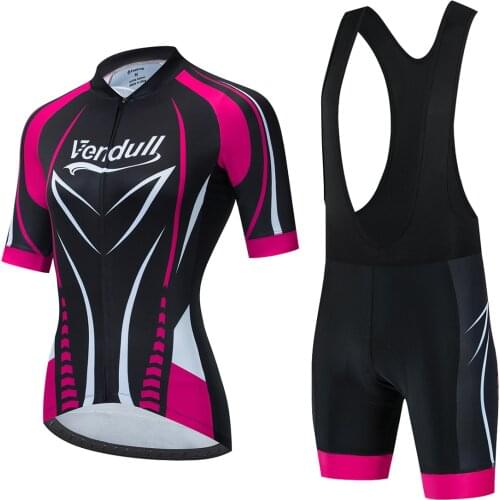 New 2021 Summer Women Cycling Suit Bicycle Cycling Clothing Set Bike Clothes MTB Bike Mountain Sports Bike Female Cycling Suit