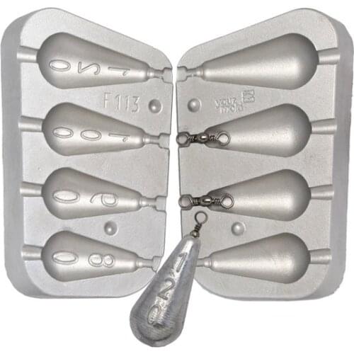 Stampo Piombo Pera Gr.80-90-100-120