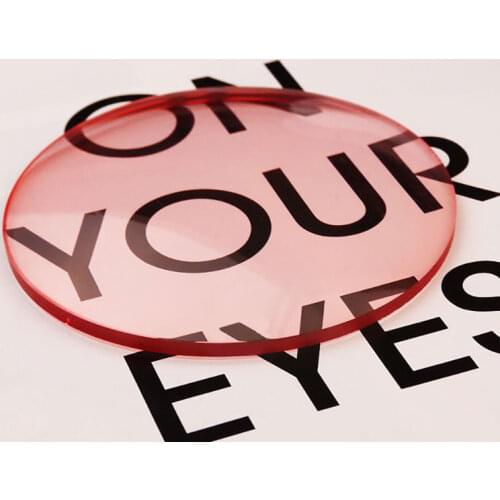 1.67 Tinted Aspheric Prescription Lens Eye glasses Optical Lenses for Sunglasses Lenses Single Vision Sunwear Lens