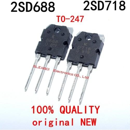 10pair 2SD718 2SB688 Transistor (10 x D718 + 10 x B688) new original IC