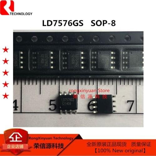 5 pcs/lot LD7576GS SOP-8 LD7576 LD7576PS Green-Mode PWM Controller LCD Monitor/TV Power 100% New original