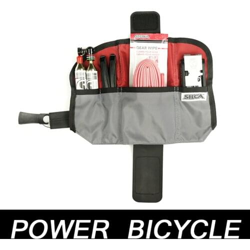 SILCA Seat Roll Asymmetric Saddle Bag Bicycle Storage Combination Tool Inner Tube Tail Bag Suitable For Mountain Road Bike BOA