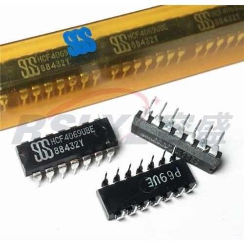 HCF4069UBE HCF4069UB HCF4069U HCF4069 4069 DIP-14 new original 10pcs/lot