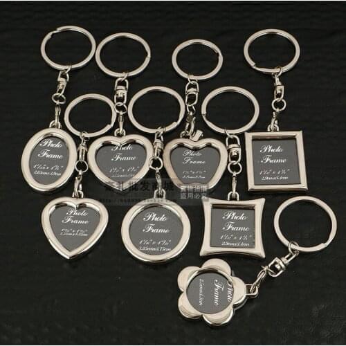 Creative Photo Lovers Keychain Photo Keychain Key Chain Studio Monkey Personality Love Gift Logo
