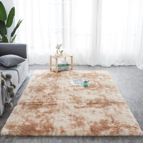 Carpet Soft Shaggy For Living Room European Home Warm Plush Floor Rugs fluffy Mats Kids Room Rug Living Room Mats Home Decor Rug