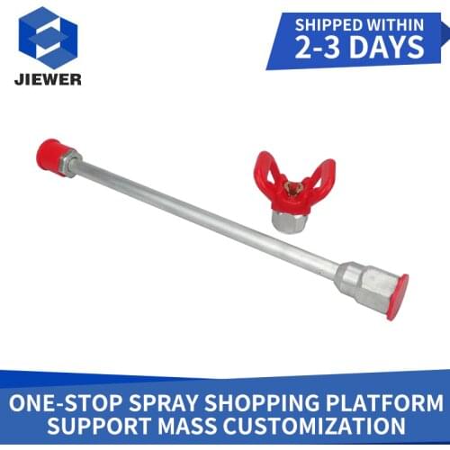 Airless Paint Sprayer Tip Extension Pole Spray Tool Fits For Titan Wagner 30cm/50cm Spray Gun Tool Parts Mayitr