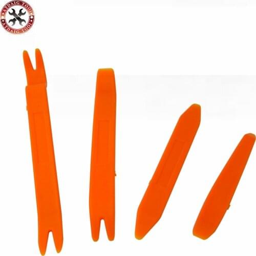 New Arrival 4pcs Auto Car Radio Door Clip Panel Trim Dash Audio Removal Installer Pry Tool Portable Car Radio Door Repair Tool