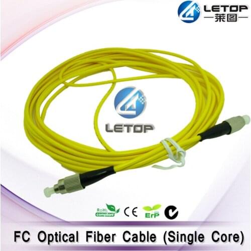 Galaxy inkjet printer fc single core fiber optic cable (Length: 6.5m)