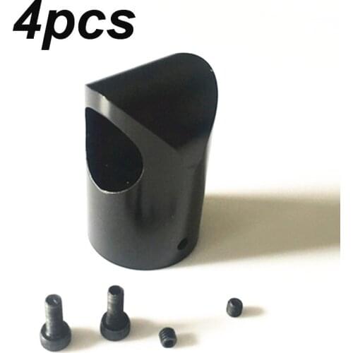 PCS Aluminum Alloy D16mm Tee Tripod Joint Three-way Carbon Tube Langding Gear Fixed Seat Connector Mount DIY Parts for UAV Dron