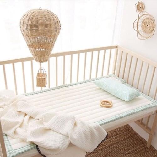 Handmade Kids Room Decoration Nordic Style Children Bedroom Kindergarten Rattan Weaven Hot Air Balloon Craft Wall Hanging Decor