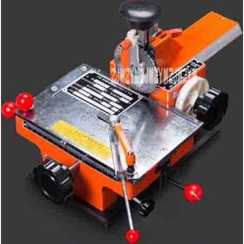 YK-A Semi-automatic Nameplate Marking Machine Metal Sign Marking Machine(180*135mm) with 2/2.5/3/4/5/6mm Character Wheel+Fixture