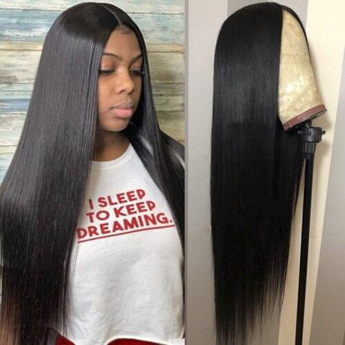 YMS Lace Front Wig Straight Remy Human Hair Lace Wigs 13x4 Lace Wigs Brazilian Hair Silky Straight For Black Women