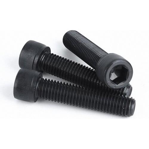 20pcs M1.4 M1.6 M2 M2.5 Grade 12.9 Carbon Steel Hexagon Hex Socket Head Cap Allen Bolt Screw DIN912 Length 3-50mm Full Thread