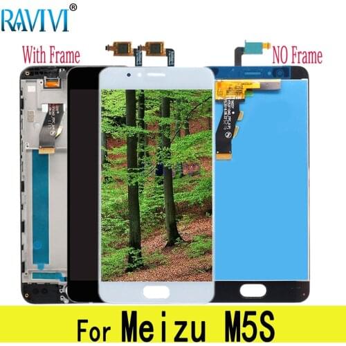 5.2" M5S LCD For MEIZU M5S LCD Display M612H M612M Touch Screen Digitizer Assembly Replacement For MEIZU M5S