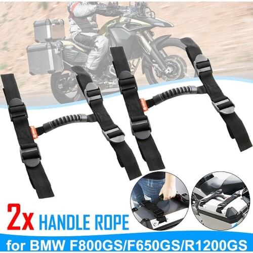 Alloy Side Box Saddlebags Pannier Handle Rope Motorcycle Side Boxes Handle for BMW R1200GS LC ADV ADVENTURE F700GS F800GS