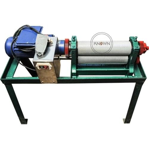 Electric beeswax comb foundation mill beeswax roller mill machine for beekeeping with factory price