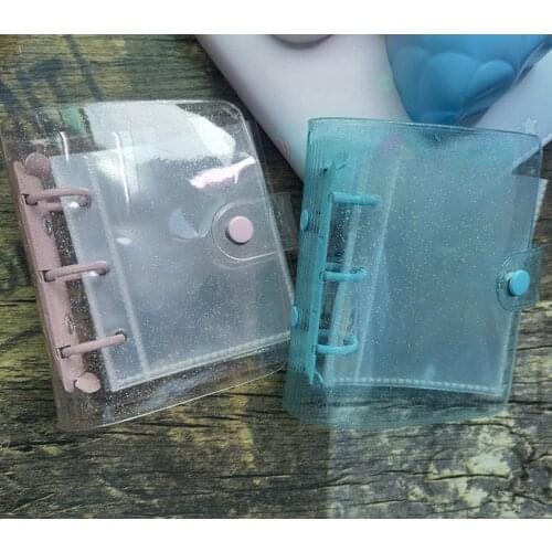 Cute Mini Holds 10 Pockets Instax Album Glitter Color Photo Album for Stickers Photocard Name Card 7s 8 25 50s Mini Photo Album