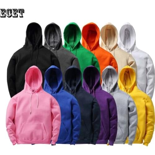 Fashion brand mens and womens pullovers cotton hoodies streetwear casual sports shirt tops mens solid color mens clothing