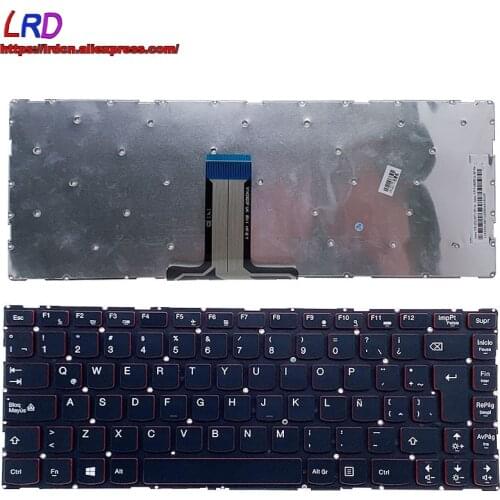 New Original Latin Spain Keyboard for Lenovo Y40-70 Y40-80 Laptop 25215871 25215841