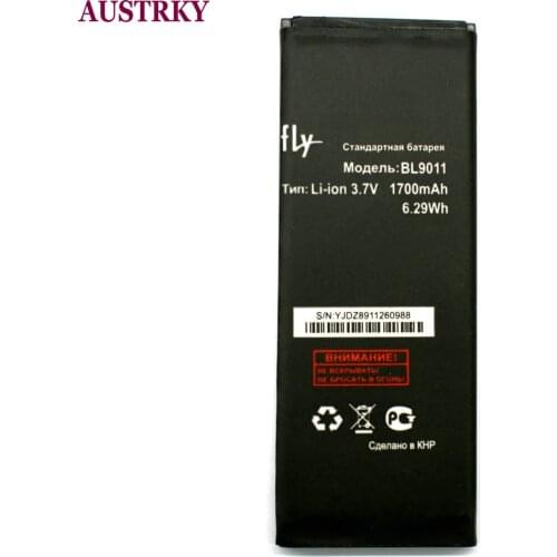 New BL9011 Battery For FLY FS406 Stratus 5 BL 9011 Phone 1700mAh Baterij Batterie Batteries + Tracking Code