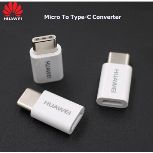 Huawei Micro USB to Type C Converter Type C Adapter Charging For Huawei P9 P10 plus P10 pro Honor 8 V8 9 V9 10 V10 Nova 3 3e 4 5