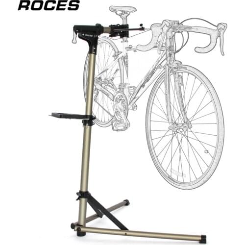 Adjustable Bicycle Repair Stand Aluminum Alloy Folding MTB Road Bike Repair Tool Cycling Fixed Home Mechanic Work Stand For Bike