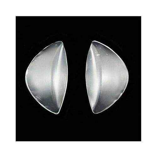 New 1 Pair Clear Silicone Gel Arch Support Shoe Inserts Foot Wedge Cushion Pads Pain Relief Flat Feet Insoles