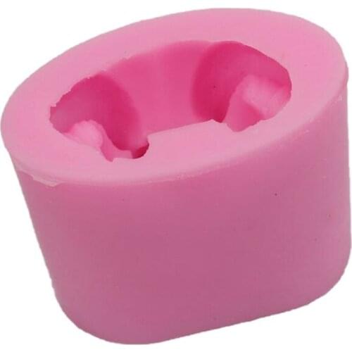 1pc Silicone Molds Sugar Craft 3D Angel Candle Fondant Mold Cake Decorating Tool