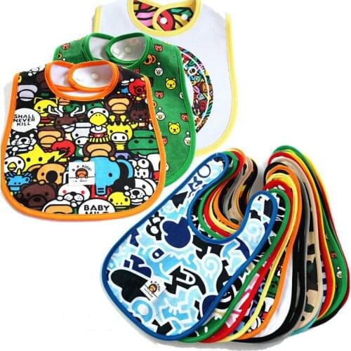 Brand New 1Pcs Infant Kids Boy Girls Baby Unisex Feeding Saliva Towel Animal Bandana Bibs Cloths Baby Gifts