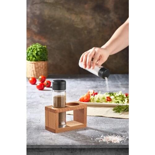 2 Li Salt Shaker Pepper Shakers Sets of Spice