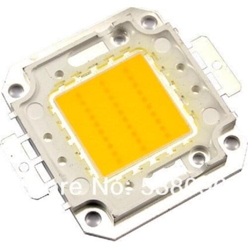 5Pcs/lot Full Watt 100W 50W 30W 20W 10W lamp Integrated SMD Led Chip High Power light source DIY SMD IC COB for Floodlight Bulb
